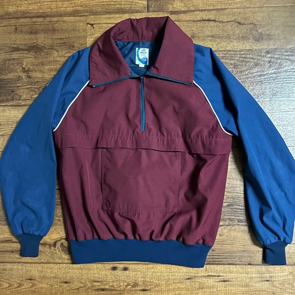 Alti-Wear • Vintage • 1980’s • Santa Fe, N.M. (USA) • Burgundy/Blue • Sweater - Picture 3 of 16